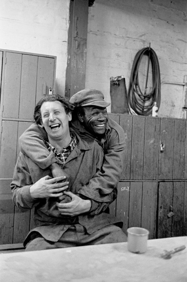 Joke between 2 steelworkers, Bilston 1977